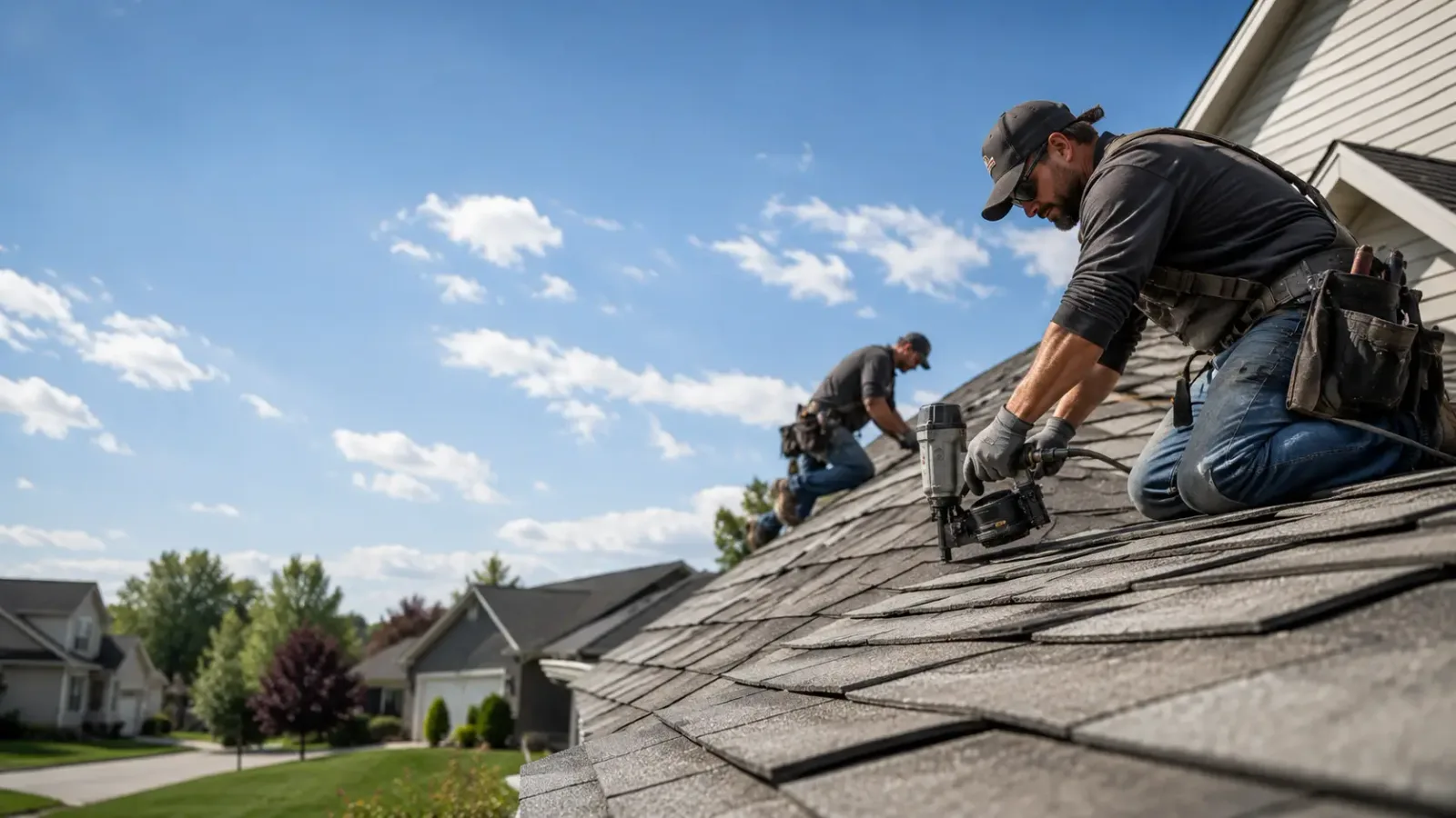 Storm Damage Roof Repair in Bakersfield, VT near me